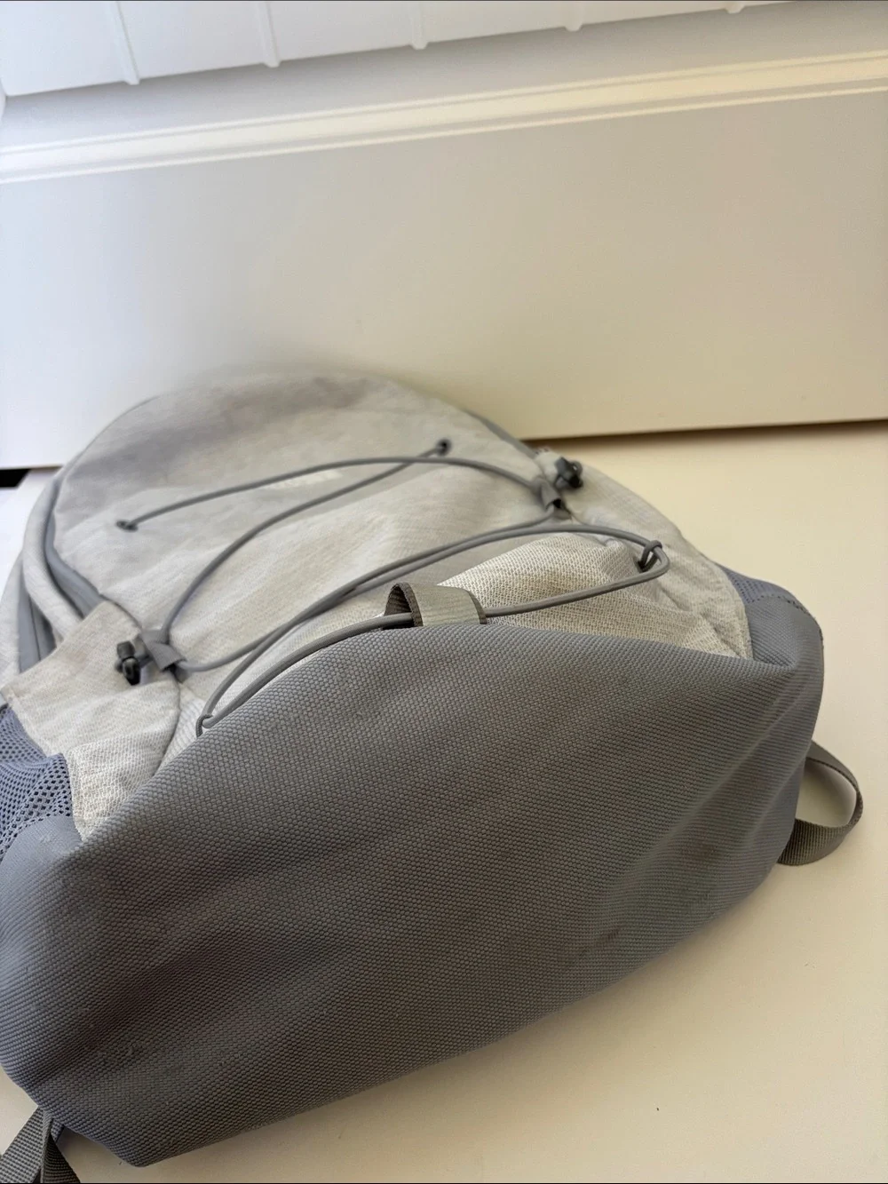 North Face Gray Jester Backpack Laptop Sleeve College School Travel Hiking